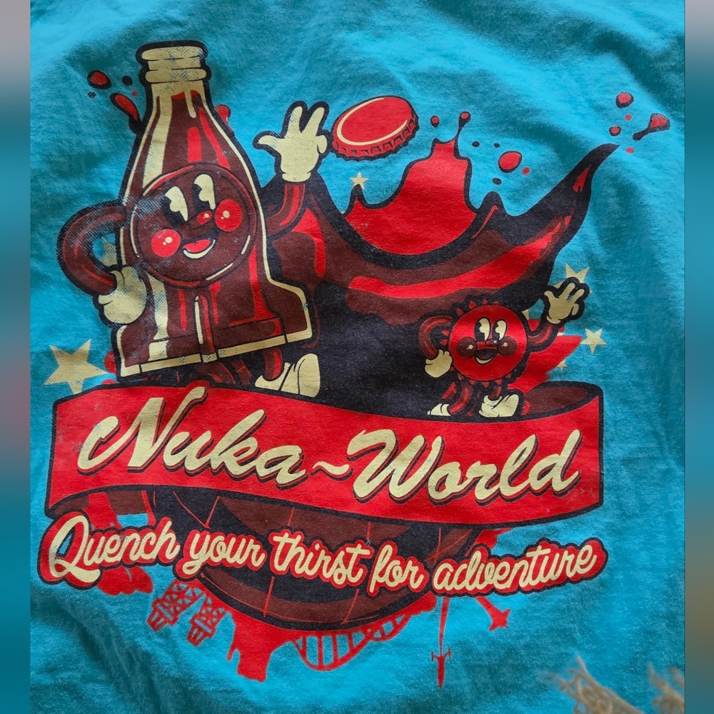 Loot Crate Teal Fallout 4 T-Shirt